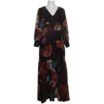 Maxi jurk (Zwart, Meerkleurig) van Desigual Polyester