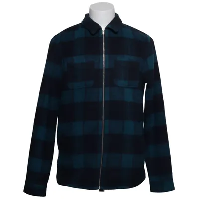 Overshirt (Blue, Green) from RVLT Revolution Polyester, Wool