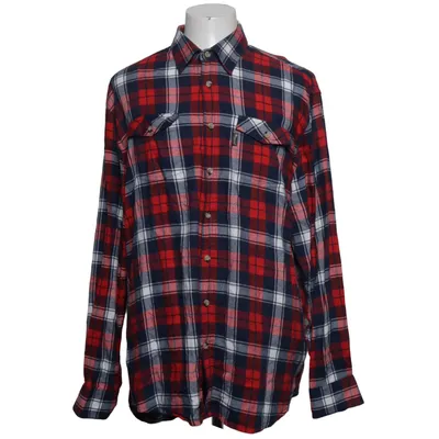 Chemise en flanelle (Rouge, Bleu, Blanc) de Pinewood Coton