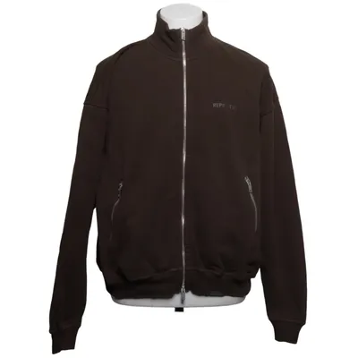 Capuchon sweater (Bruin) van Represent Katoen, Elastaan