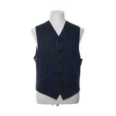Kostuumgilet (Zwart, Blauw) Acetaat, Polyester, Viscose