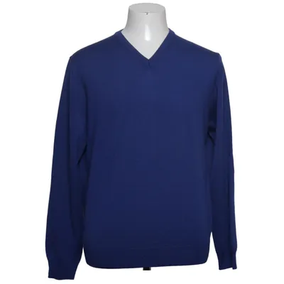 Pullover (Blue) Merino wool