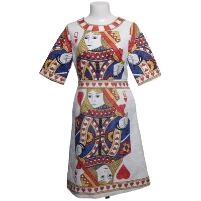 Jurk (Wit, Meerkleurig) van Danity Polyester