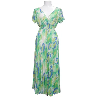 Maxi dress (Green, Blue, Multicolored) from Senes Elastane, Polyester, Viscose