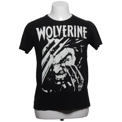 T-shirt (Zwart, Wit) van Logoshirt Katoen