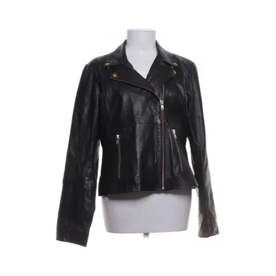 Bikerjacka (Svart) från Rue de Femme Skinn, Polyester