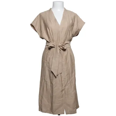 Slå-om-kjole (Beige) fra STOCKH LM Linned, Polyamid, Polyester, Viscose
