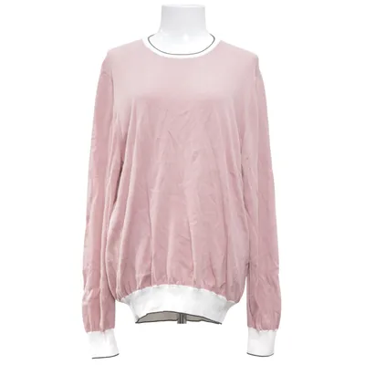 Pull-over (Rose, Blanc) de Gran Sasso Coton