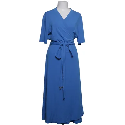 Slå-om-kjole (Blå) fra Pure Female Elastan, Viscose