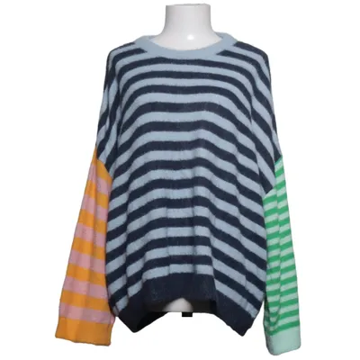 Sweater (Blue, Multicolored) from ONLY Carmakoma Acrylic, Alpaca wool, Elastane, Polyamide