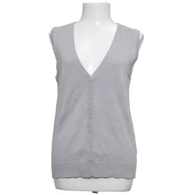 Vest (Grå) fra Cecilia Classics Akryl, Bomuld