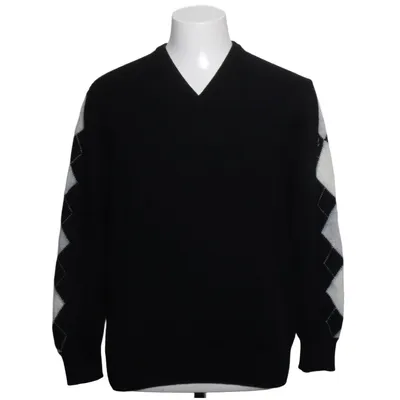 Pullover (Sort, Hvid) fra Lyle & Scott