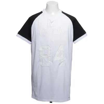 Maillot de football (Blanc, Noir) de SikSilk Élasthane, Polyester