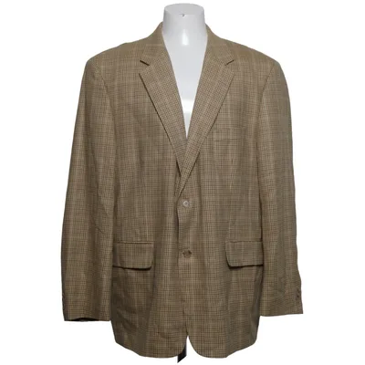Blazer (Beige, Marron) de Big Fashion Polyester, Soie, Laine