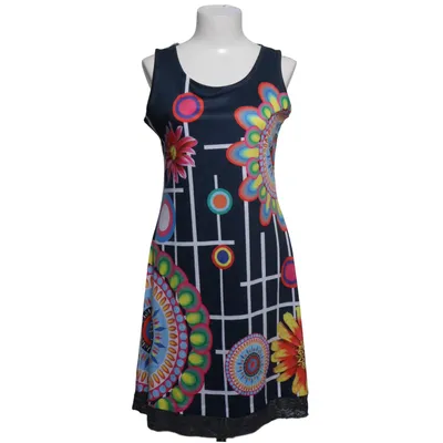 Jurk (Blauw, Meerkleurig) van Sweet Lady Elastaan, Polyester