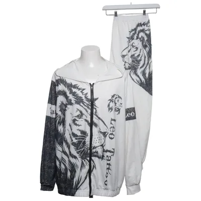Loungewear (Wit, Zwart) Polyester