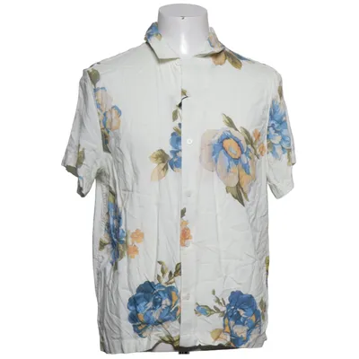 Short sleeve shirt (Coffee Couch Flower S/S Shirt) from Weekday Viscose