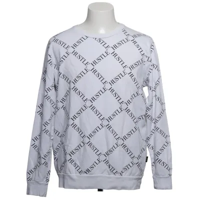 Sweatshirt (Wit, Zwart) van Black Squad Katoen, Polyester