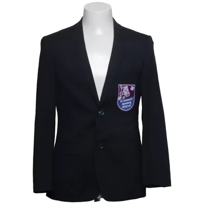 Blazer (Eton Bks) from Luigi Morini Polyester, Viscose