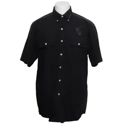 Short sleeve shirt (Black) from Ducati Cotton