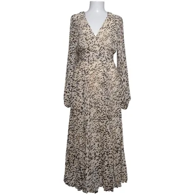 Maxi dress (Beige, Multicolored) from H&M Trend Polyester, Viscose
