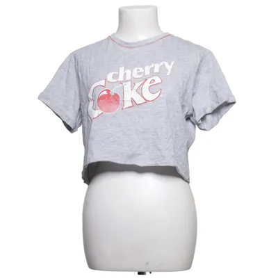 T-shirt (Grau, Rot, Weiß) von Coca Cola Baumwolle, Viskose