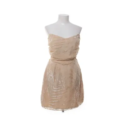 Jurk (Beige) van Sabo Luxe Elastaan, Nylon, Polyester, Viscose