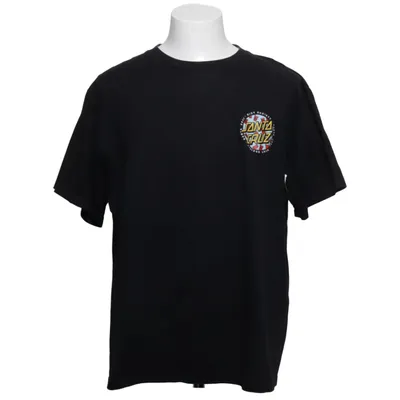 T-shirt (Black) from Santa Cruz Cotton