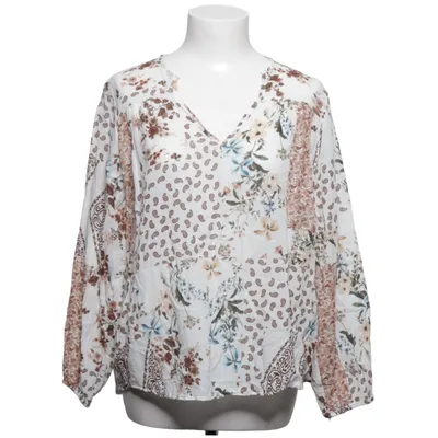Blouse (Blanc, Multicolore) de Stajl Coton
