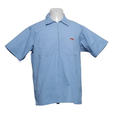 Kortärmad skjorta (Blå) från Ben Davis Bomull, Polyester