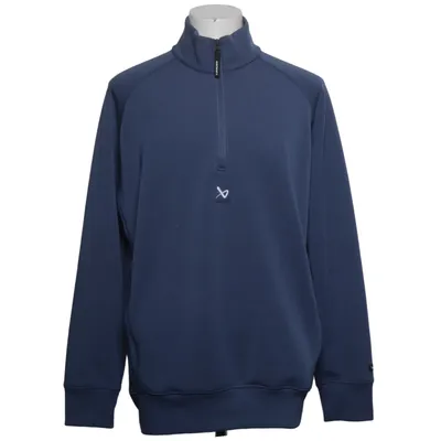 Fleecetrøje (Blå) fra Bauer Elastan, Lyocell, Polyester