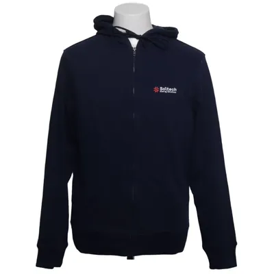 Capuchon sweater (Inspire Zipped Hood) van B&C Collection Organisch katoen, Gerecycled polyester