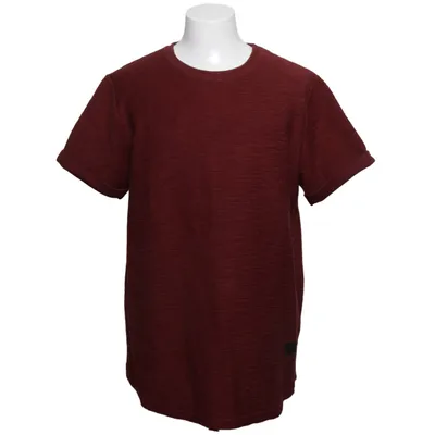 T-shirt (Red) from Leif Nelson Cotton, Polyester