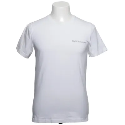T-shirt (Hvid) fra BMW Motorrad Bomuld, Elastan