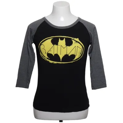 Baseballtrøje (Sort, Grå, Gul) fra Batman Bomuld, Polyester
