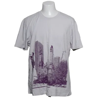 T-shirt (White, Purple) from Batistini Cotton