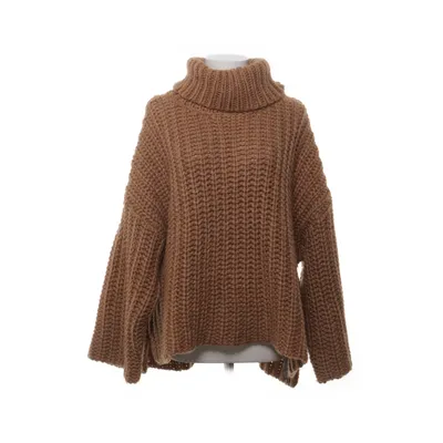 Polotröja (Brun) från Zara Knit Akryl, Mohair, Ull
