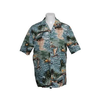 Short sleeve shirt (Green, Blue, Multicolored) from Aloha Republic Cotton