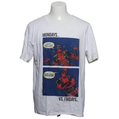 T-shirt (Wit) van Marvel Katoen