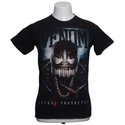 T-shirt (Black, Multicolored) from Marvel Cotton