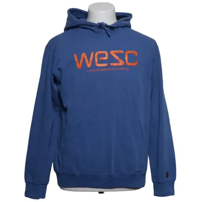 Kapuzenpullover (Blau, Orange) von WeSC Baumwolle, Polyester
