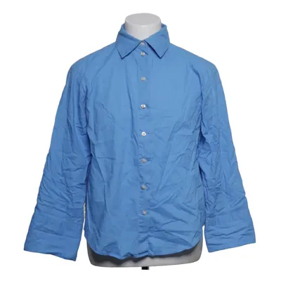Shirt (Blue) from H&M Premium Quality Linen, Cotton