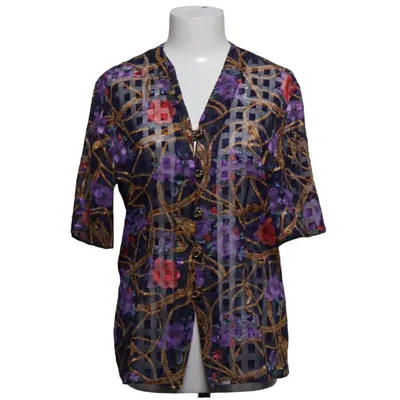 Blouse (Blue, Multicolored) from Sixth Sense Polyester