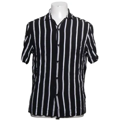 Chemise à manches courtes (Noir, Blanc) de H&M Viscose