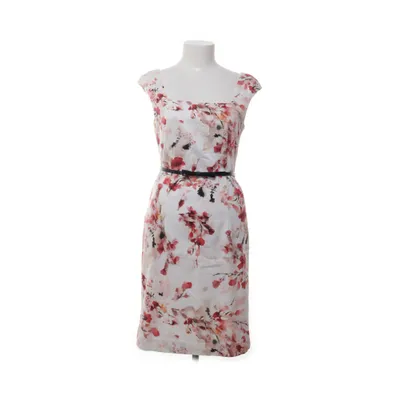 Klänning (Vit, Flerfärgad) från Comma Acetat