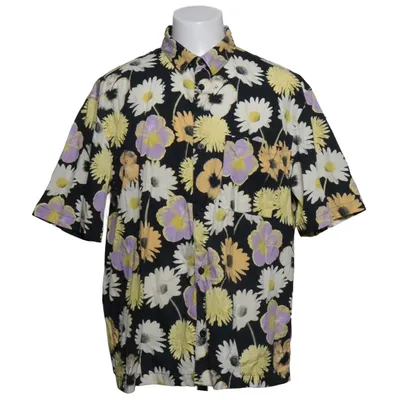 Chemise à manches courtes (Noir, Jaune) de H&M Coton