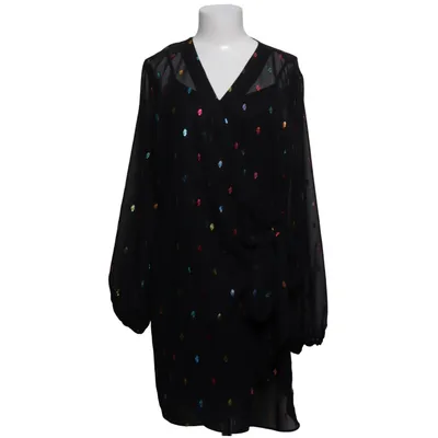 Kjole (Sort, Flerfarvet) fra Never Fully Dressed Elastan, Polyester