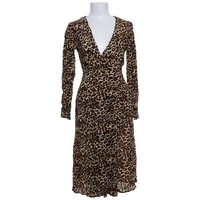 Robe (Marron, Noir, Beige) de Visual Clothing Project Viscose