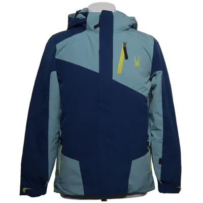 Ski-jas (Blauw, Groen, Meerkleurig) van Spyder Elastaan, Polyamide, Gerecycled polyester