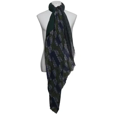 Scarf (Green, Blue, Multicolored) from Ahmaddy Wool